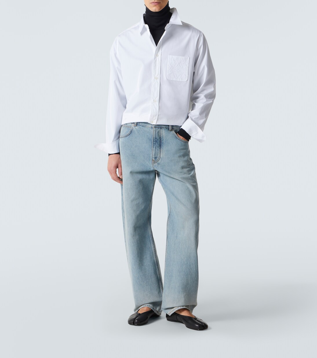 Tabi leather ballet flats | Maison Margiela