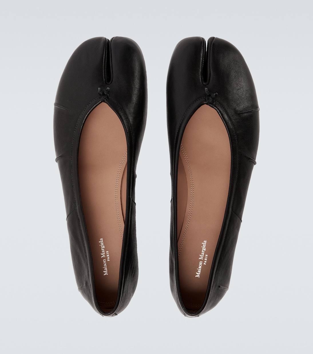 Tabi leather ballet flats | Maison Margiela