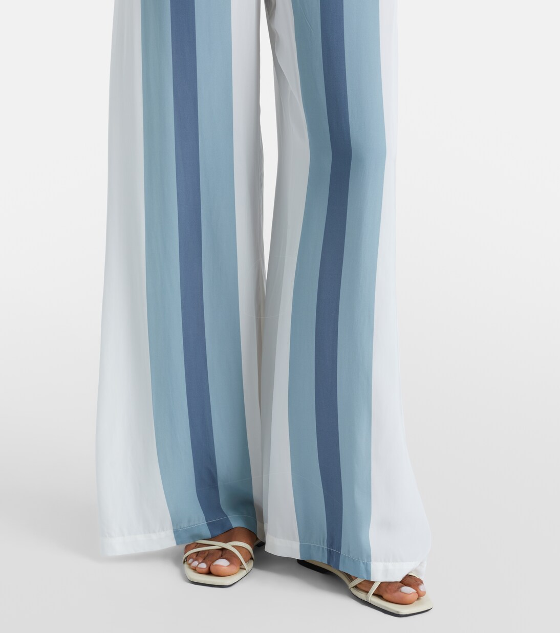 Striped wide-leg pants | Adriana Degreas