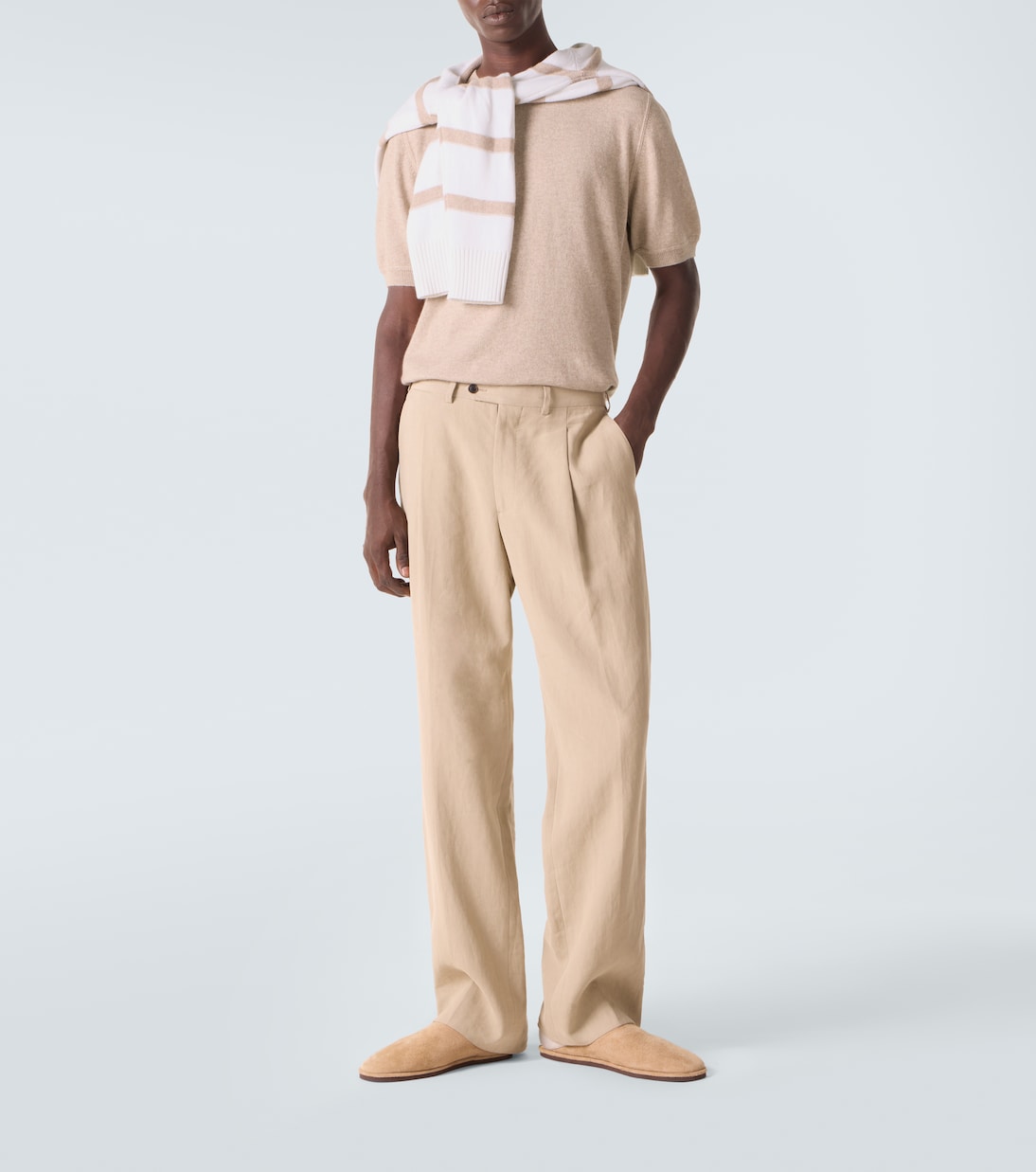 Cotton and cashmere sweater | Allude