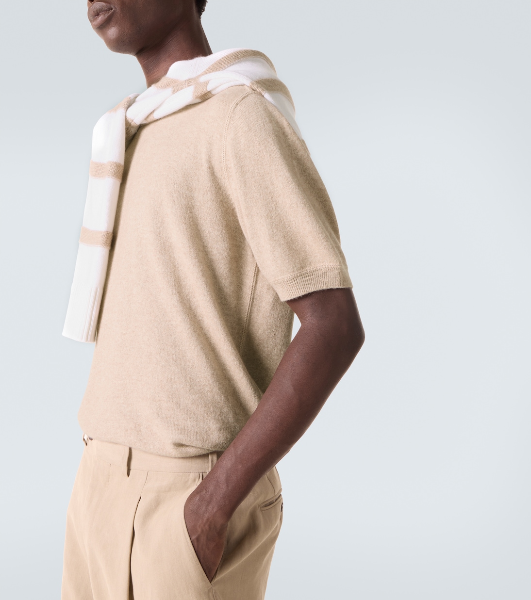 Cotton and cashmere sweater | Allude