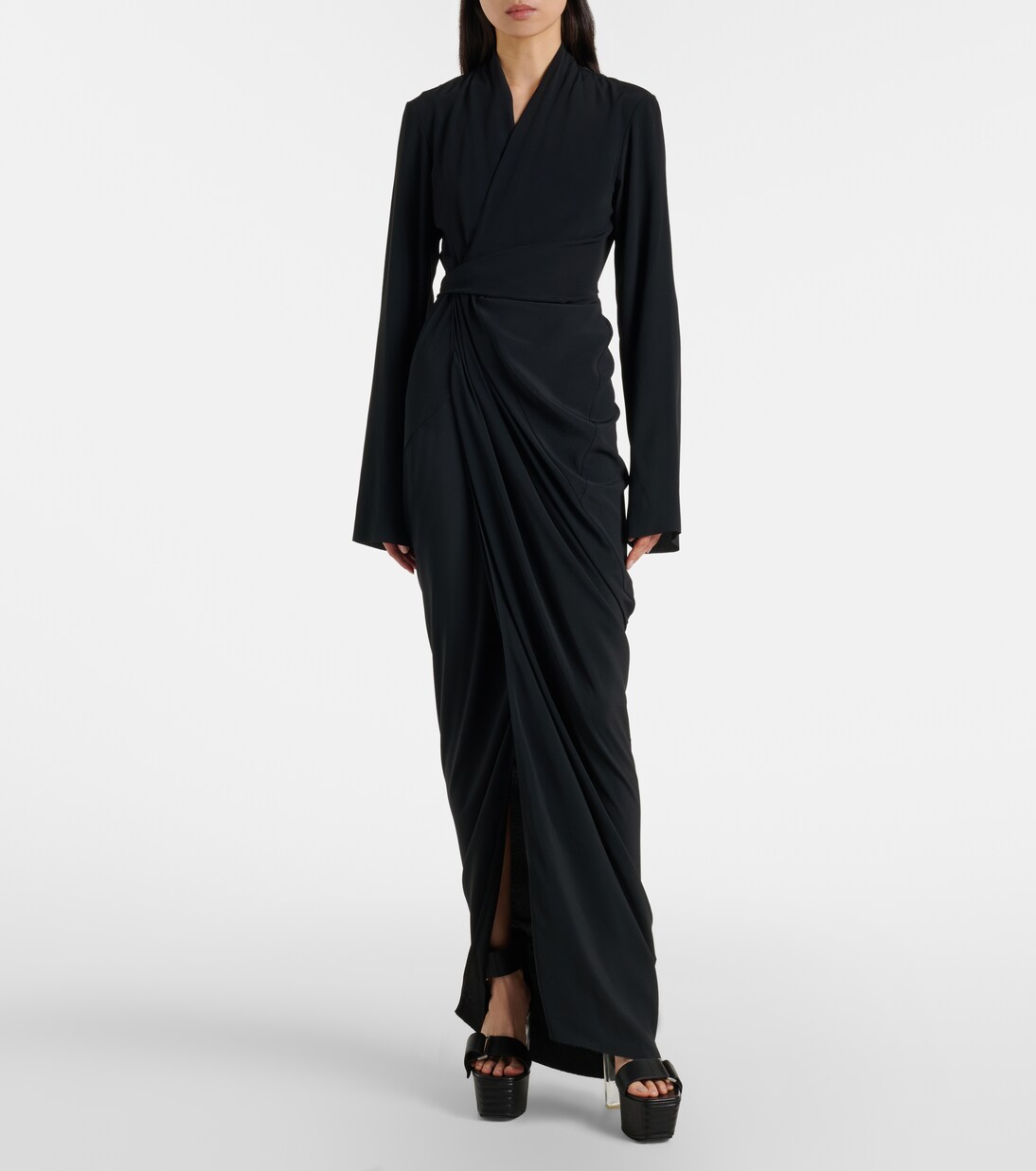 Belted wrap dress | Rick Owens