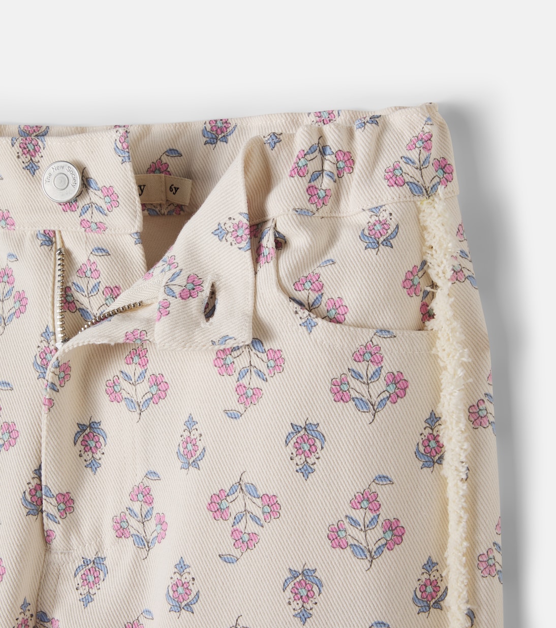 Clavel distressed floral jeans | The New Society