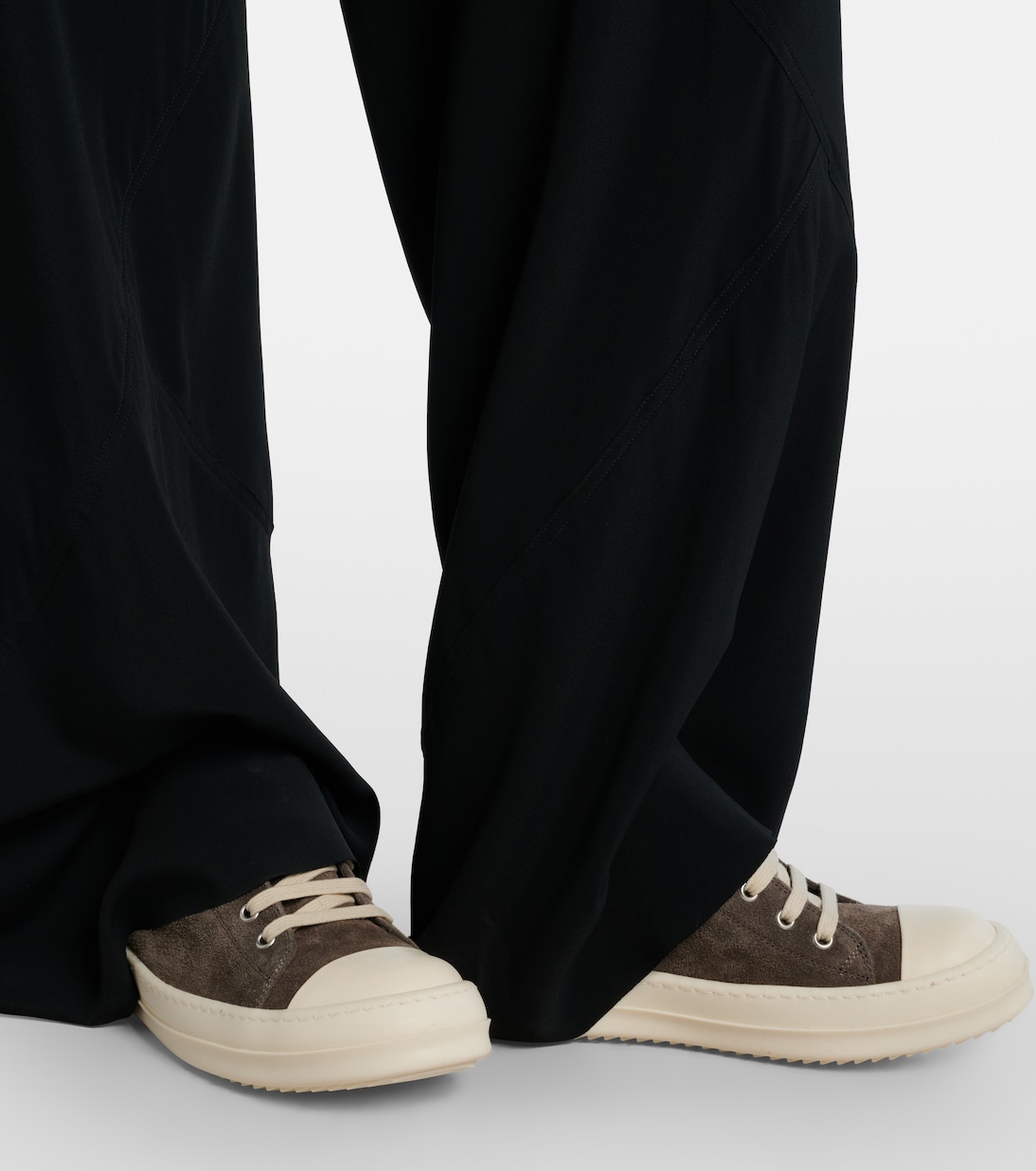 Suede low-top sneakers | Rick Owens