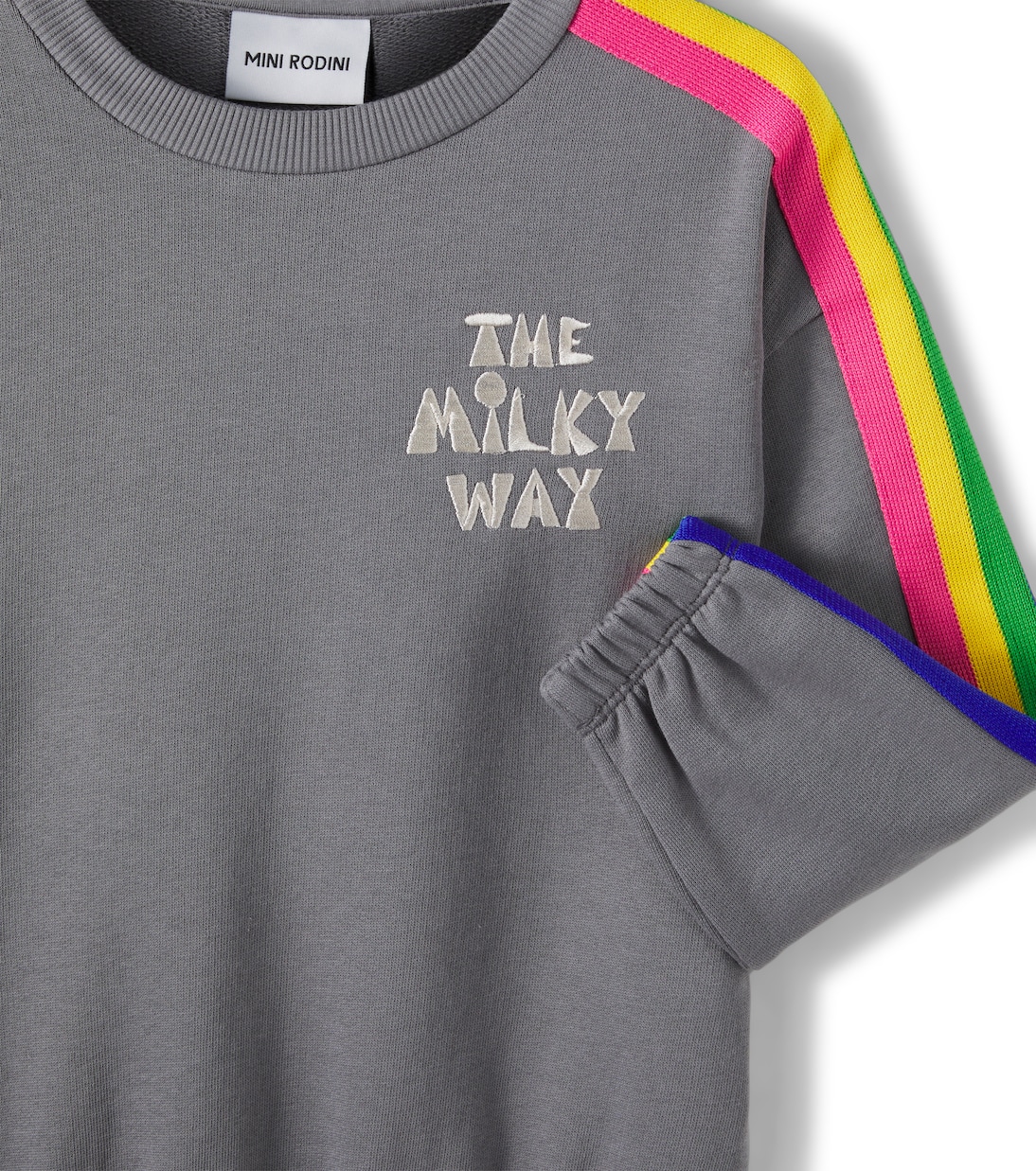 Besticktes Sweatshirt aus Baumwoll-Jersey | Mini Rodini