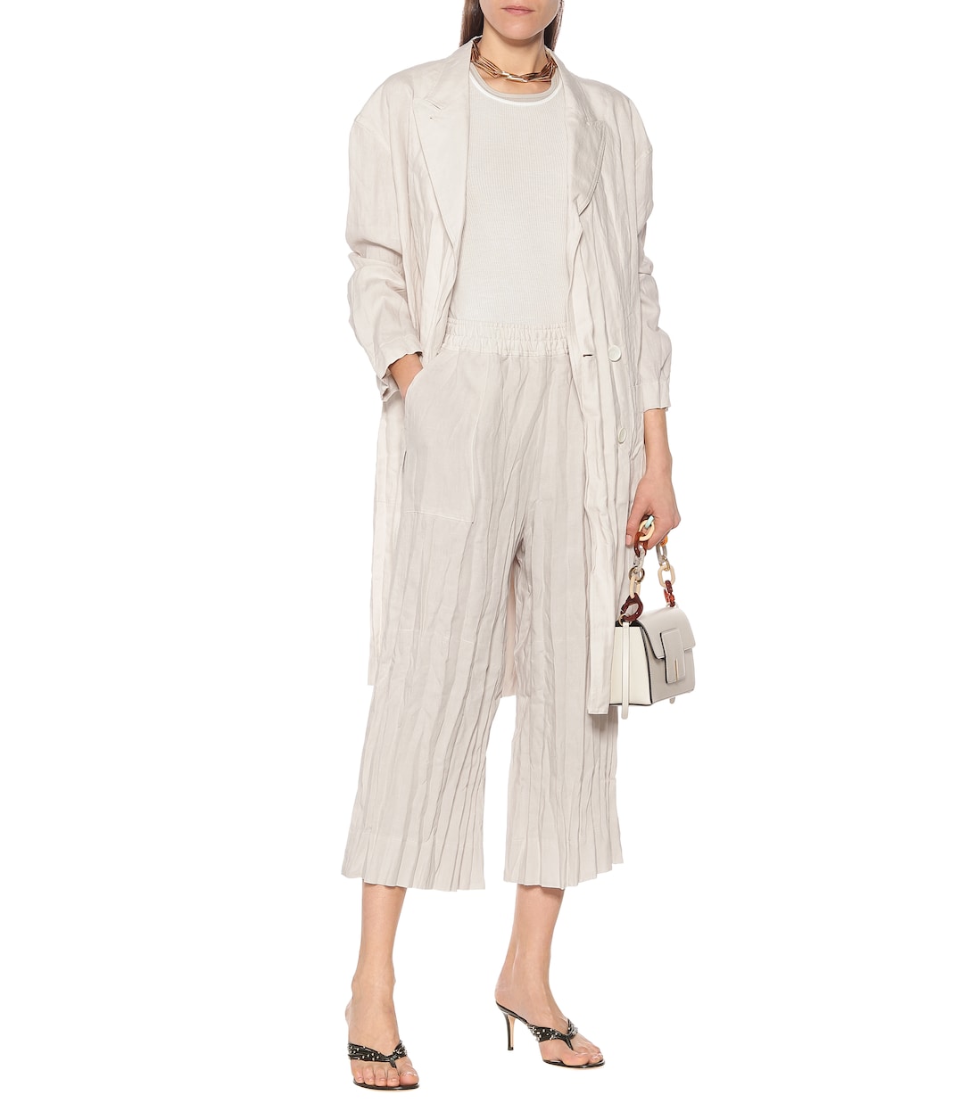Linen coat | Acne Studios