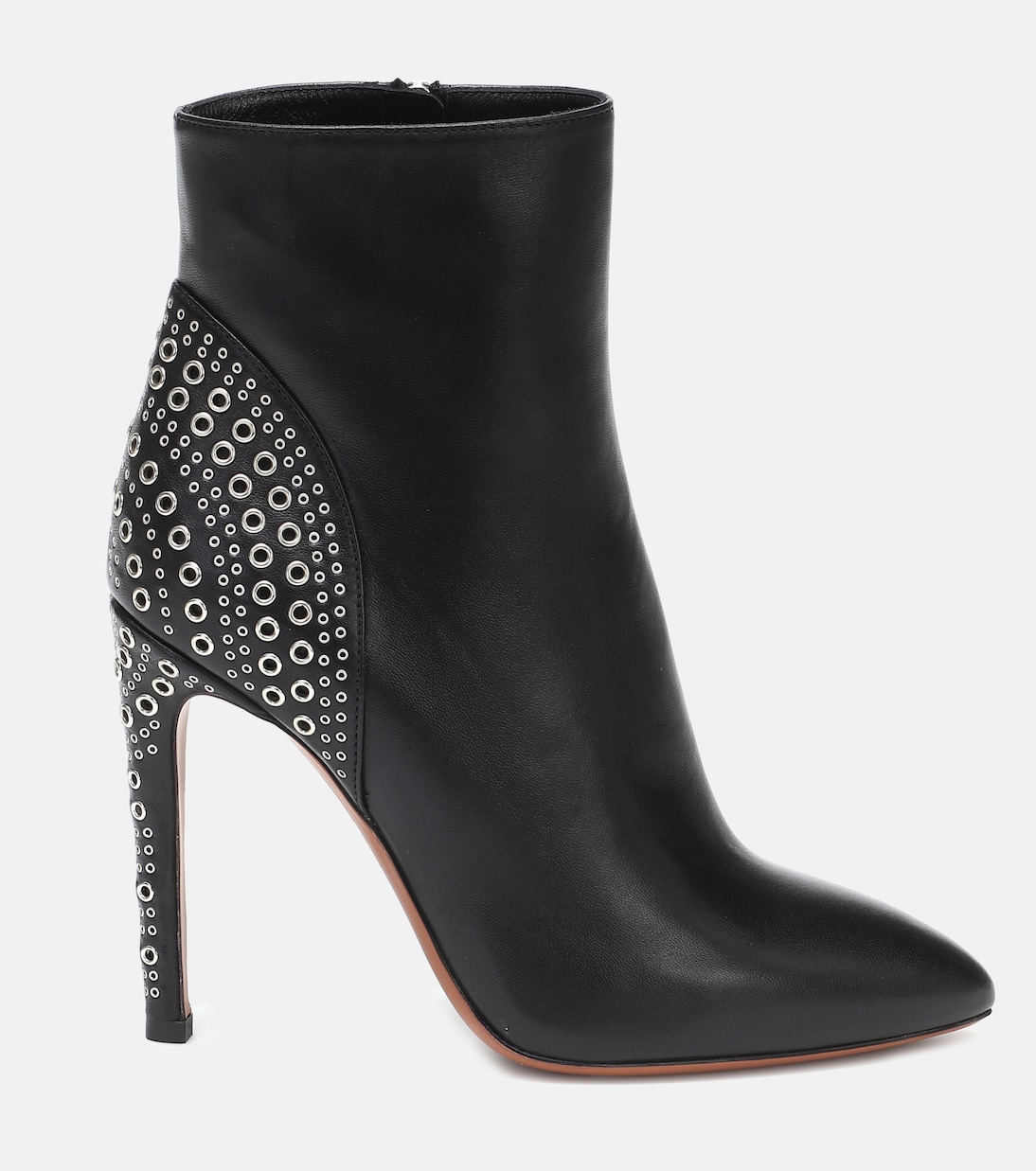 Stivaletti in pelle con borchie | Alaïa