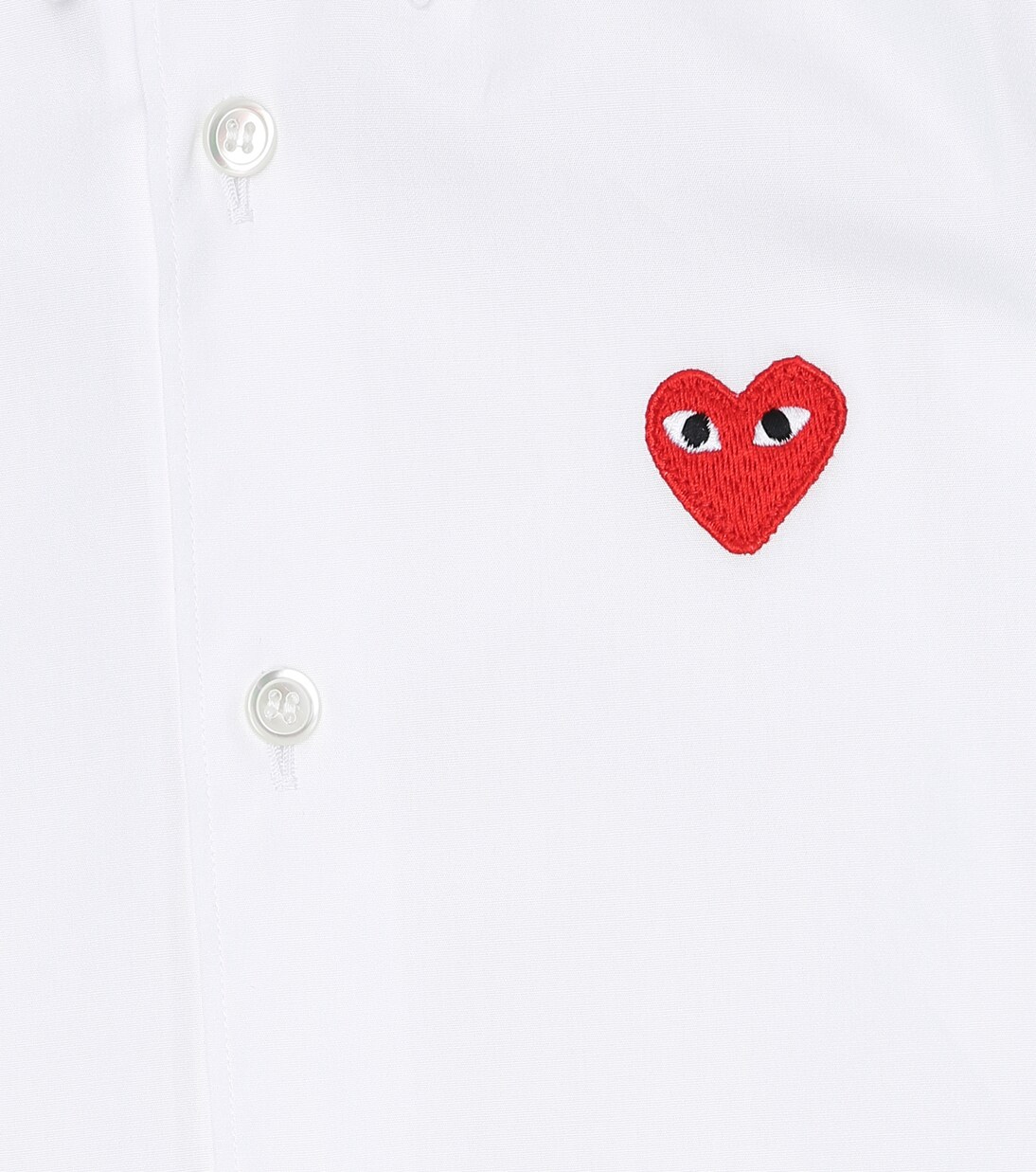 Camisa de algodón con logo | Comme des Garçons Play Kids