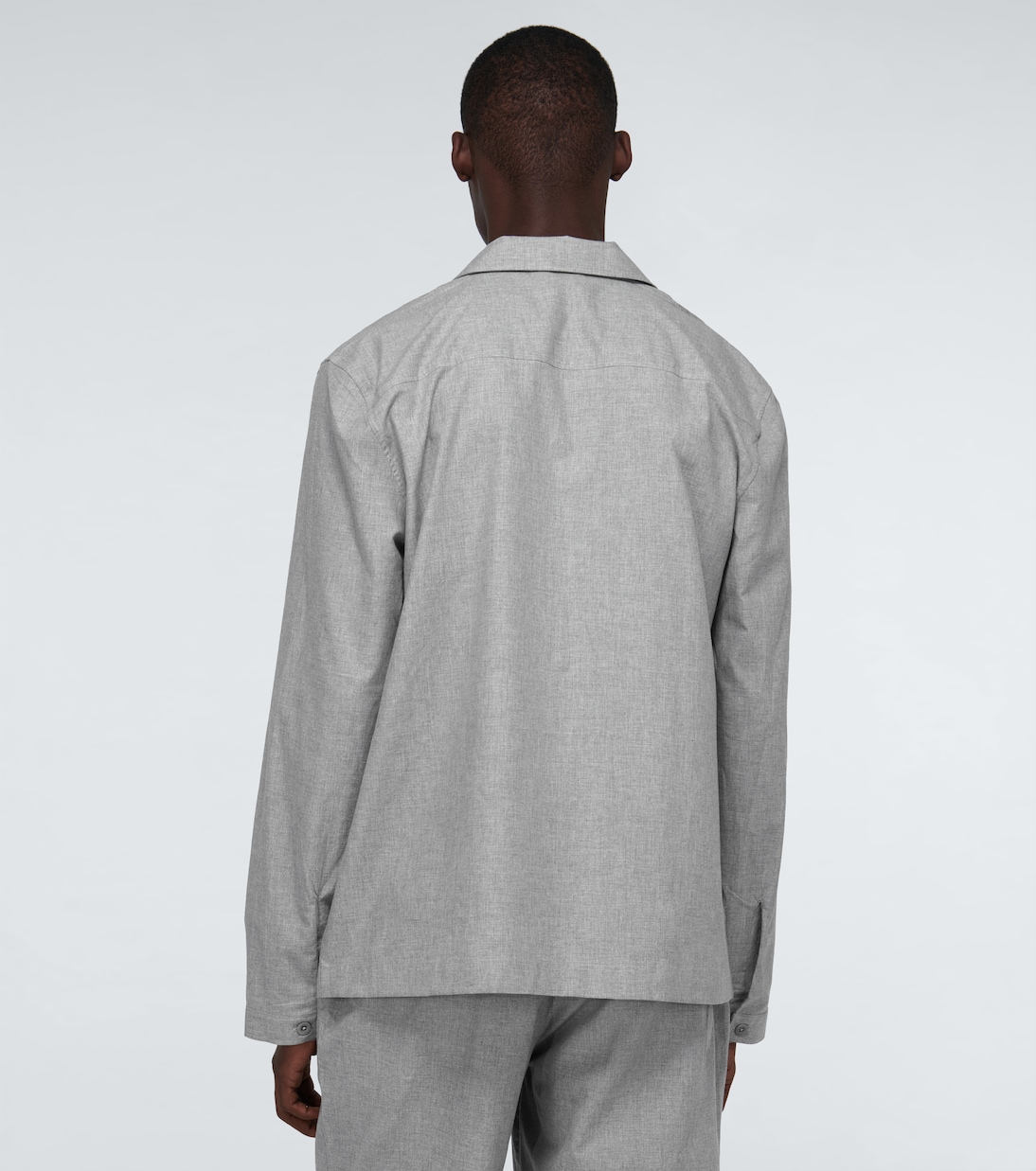 Camisa de pijama de algodón | Sunspel