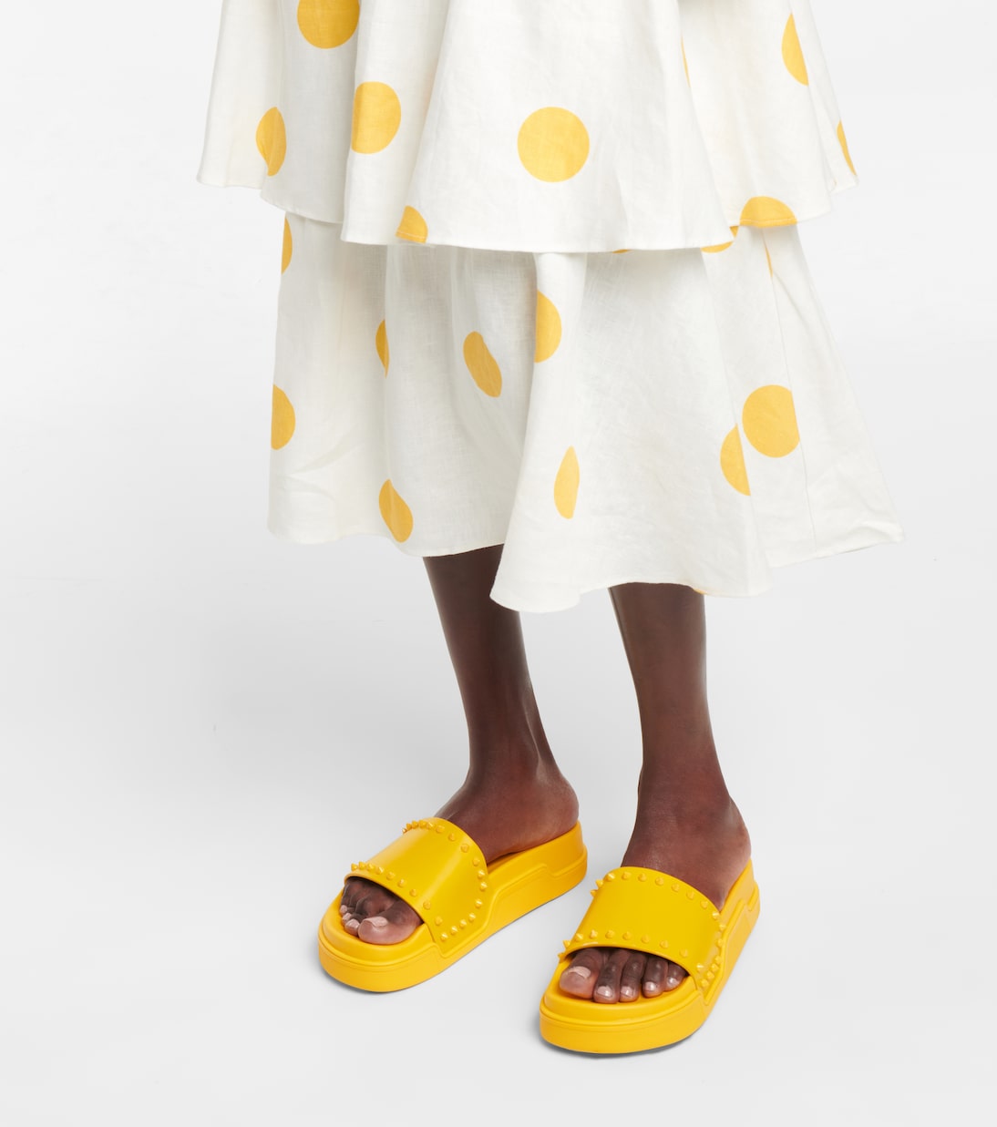 Sandali Pool Stud in pelle | Christian Louboutin