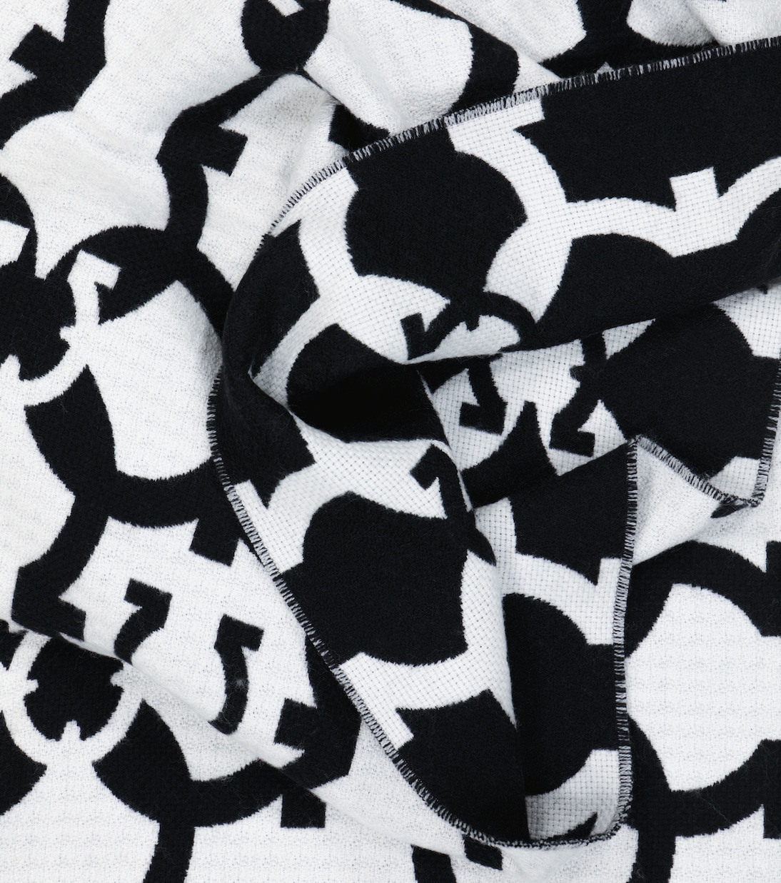 Bufanda de lana estampada | Ferragamo