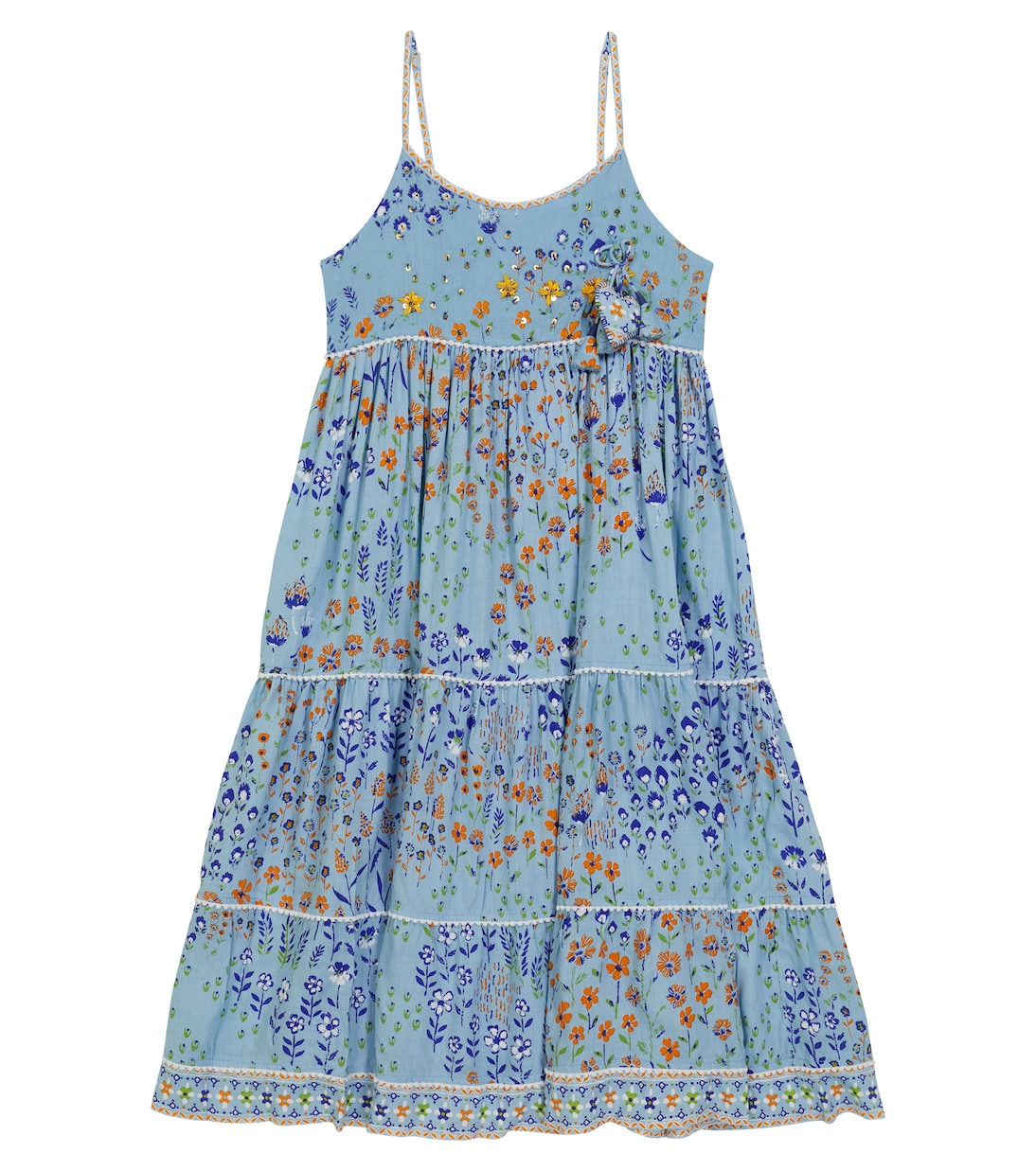 Bedrucktes Kleid Pippa | Poupette St Barth Kids