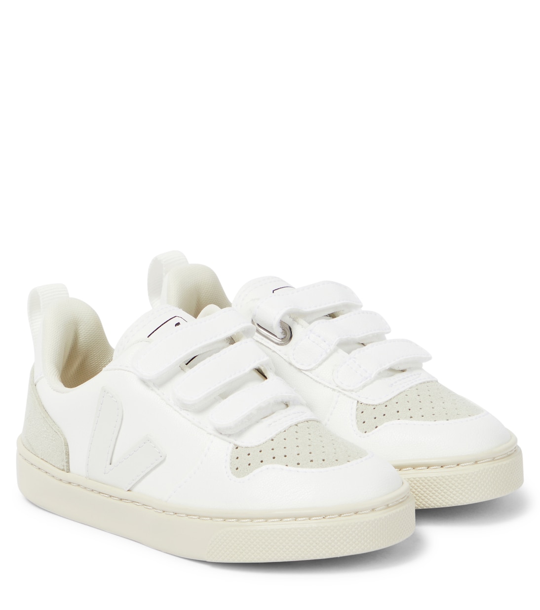 Baskets V-10 en cuir synthétique | Veja Kids
