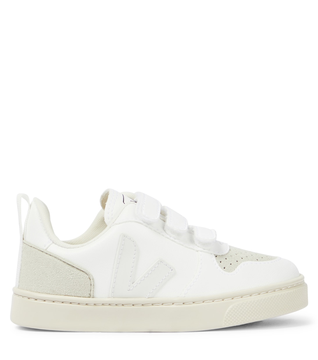 Baskets V-10 en cuir synthétique | Veja Kids