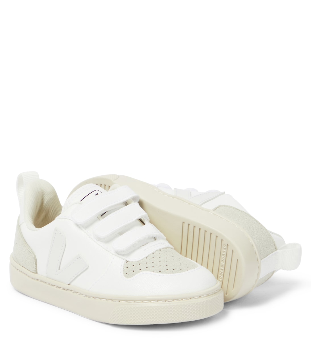 Baskets V-10 en cuir synthétique | Veja Kids