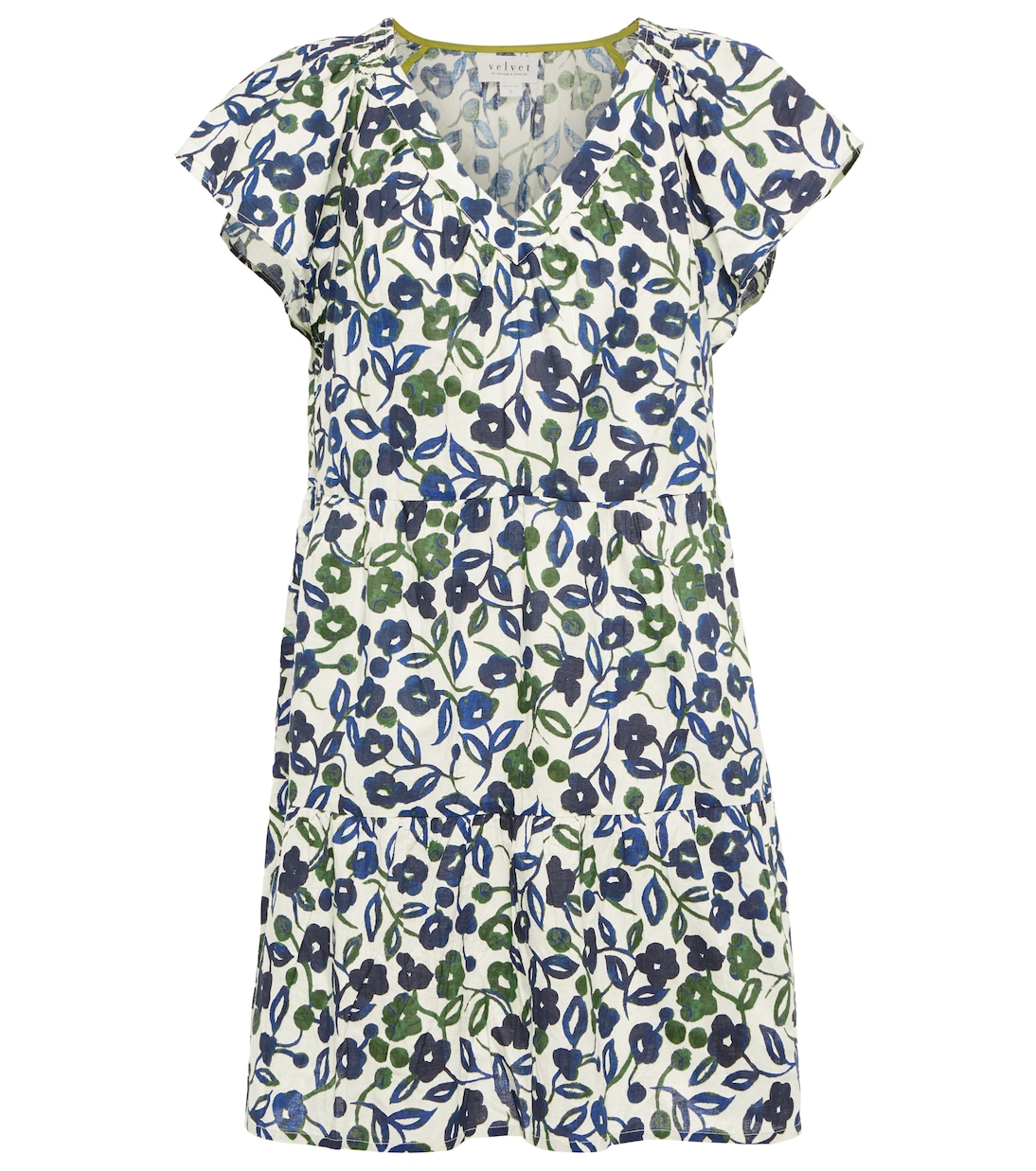Robe Ivy en coton à fleurs | Velvet