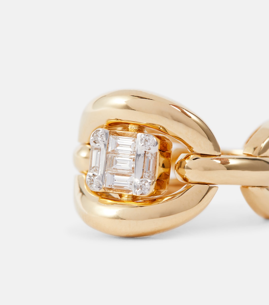Bague Catena Illusion en or 18 ct et diamants | Nadine Aysoy