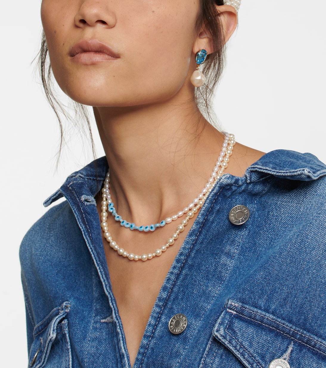 Collana Bailey con perle bijoux | Jennifer Behr
