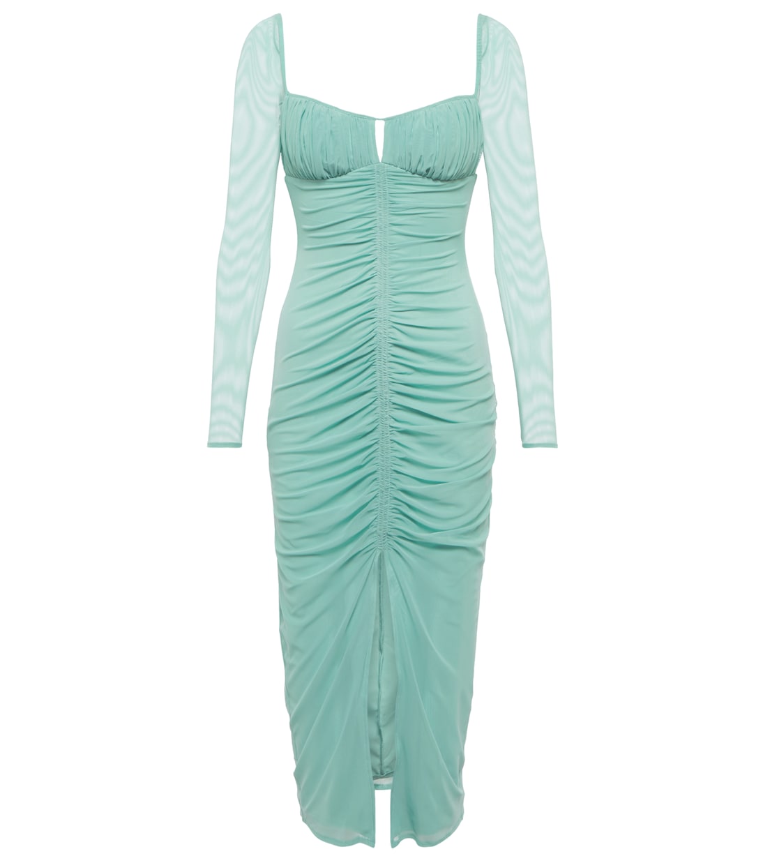 Ruched midi dress | Self-Portrait