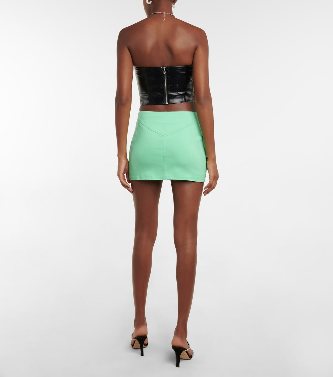 Tally mid-rise miniskirt | Rotate