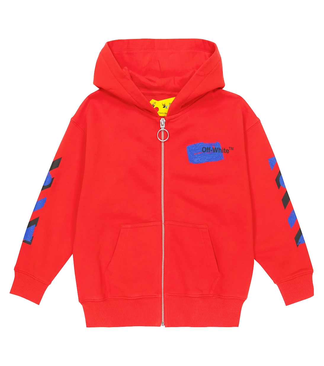 Off white zipper jacket online