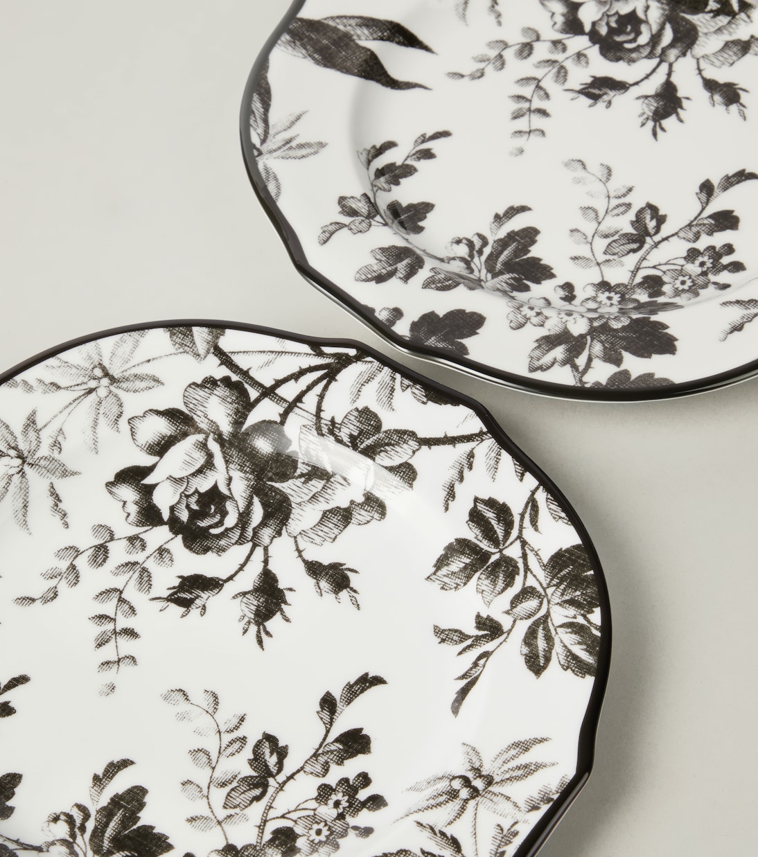 Herbarium set of 2 dessert plates | Gucci
