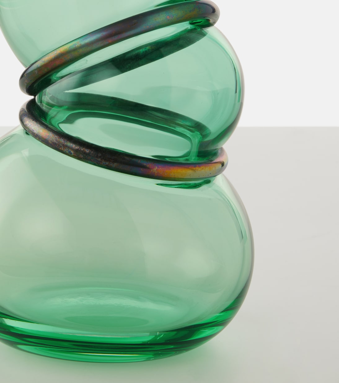 Double Ring glass vase | Vanessa Mitrani