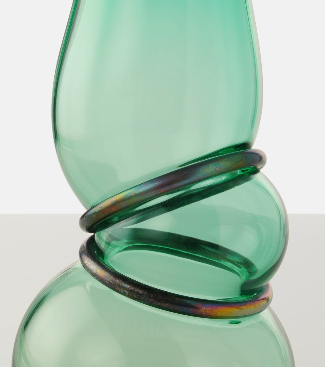 Double Ring glass vase | Vanessa Mitrani