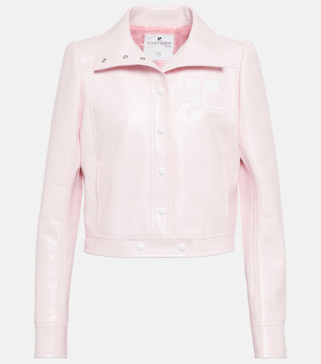 Chaqueta crop de algodón | Courrèges