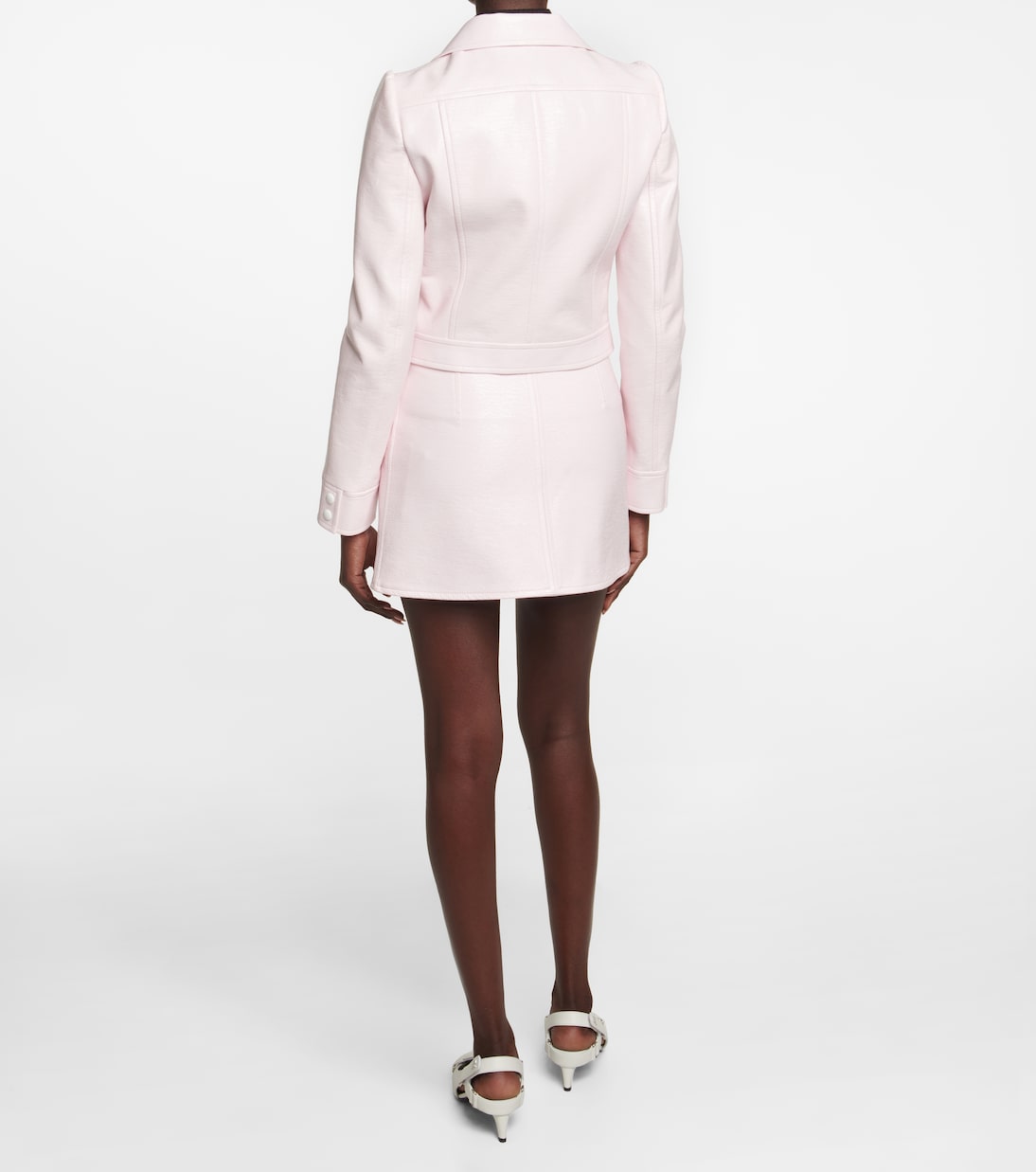 Chaqueta crop de algodón | Courrèges
