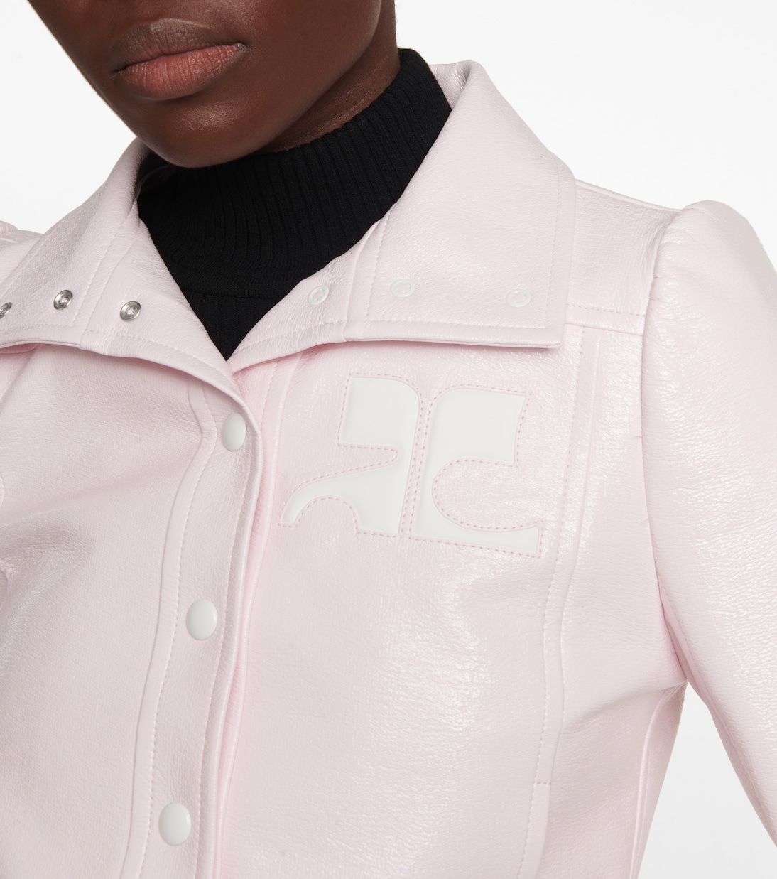 Chaqueta crop de algodón | Courrèges