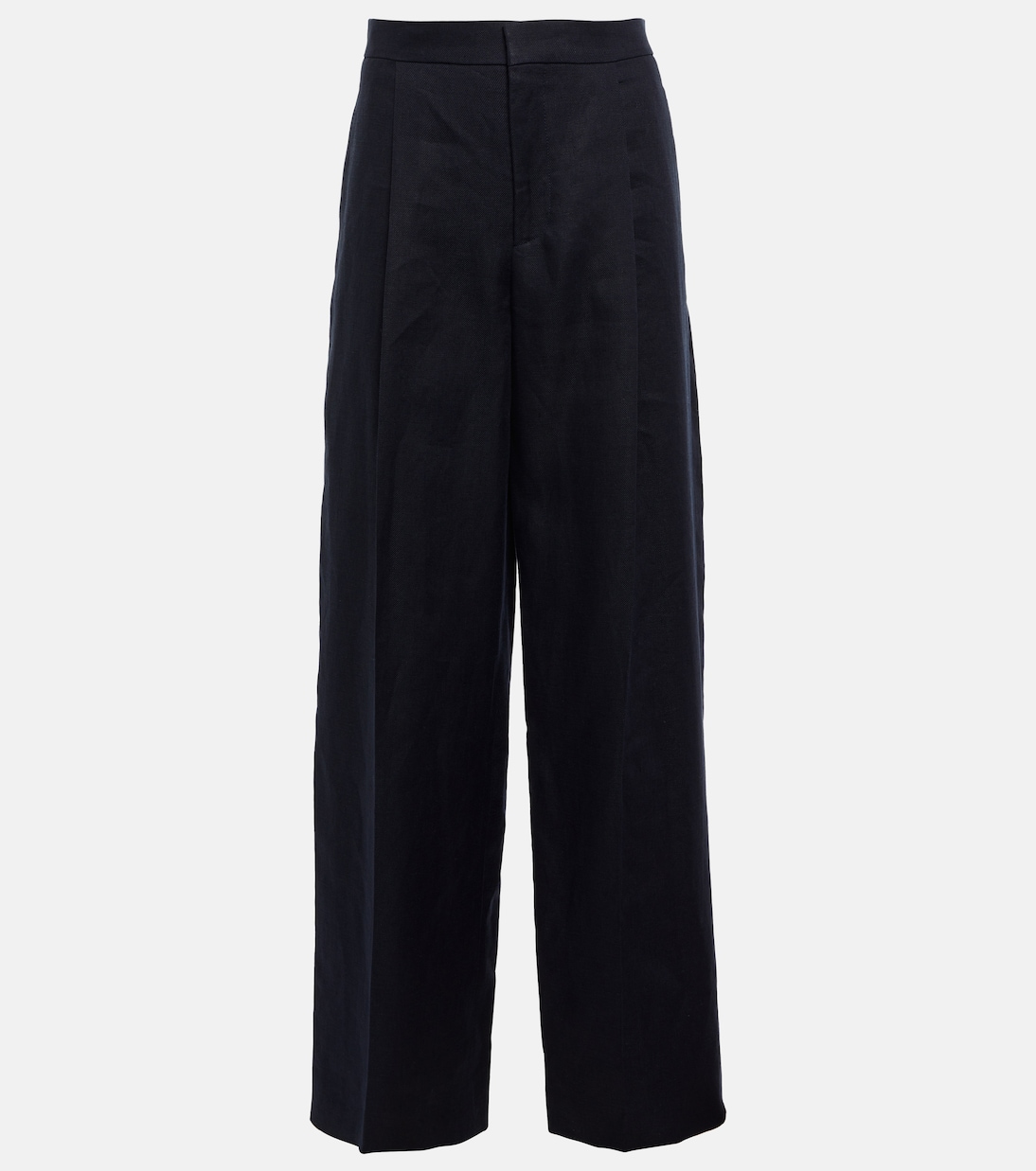 Weite Hose aus Leinen-Drill | Chloé