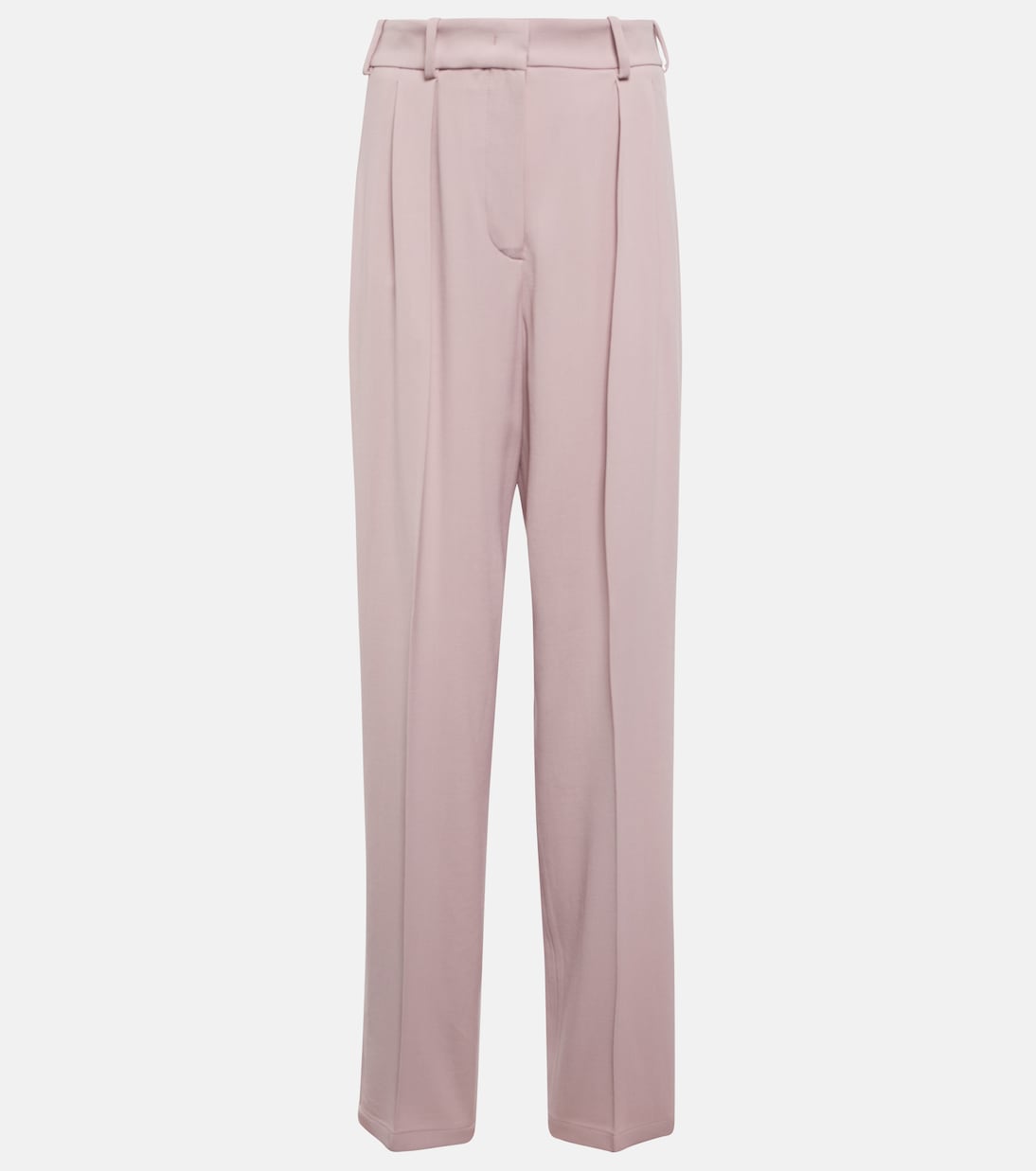 Buckley pleated wide-leg wool-blend pants | Joseph