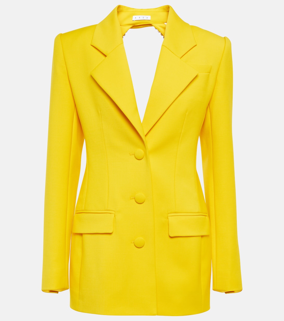 Embellished wool blazer minidress | Area
