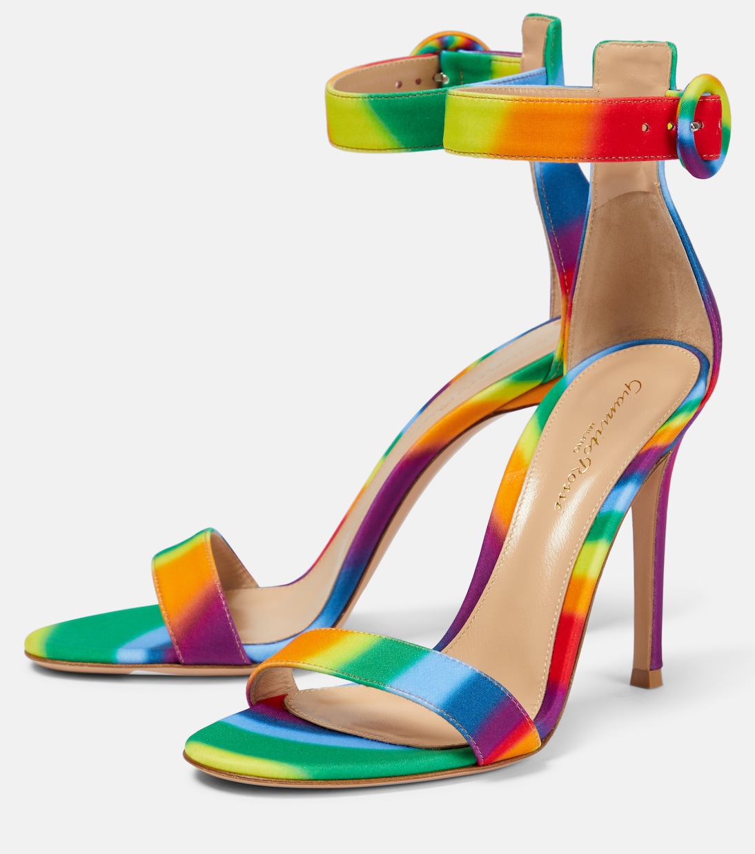 Sandali Portofino 105 arcobaleno | Gianvito Rossi