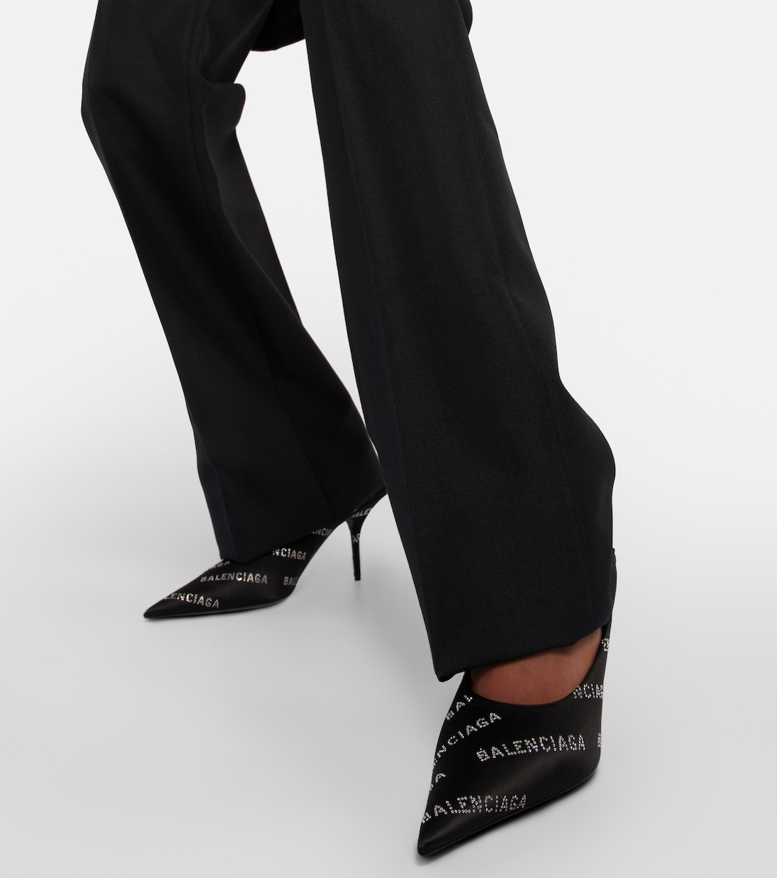 Square Knife slingback pumps | Balenciaga