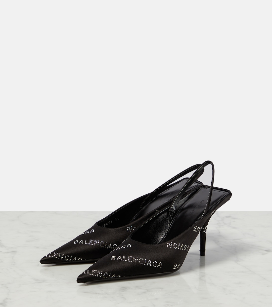 Square Knife slingback pumps | Balenciaga