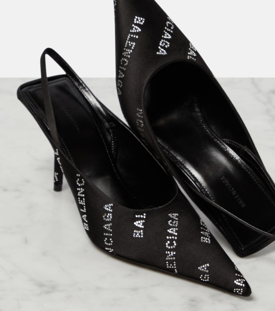Square Knife slingback pumps | Balenciaga