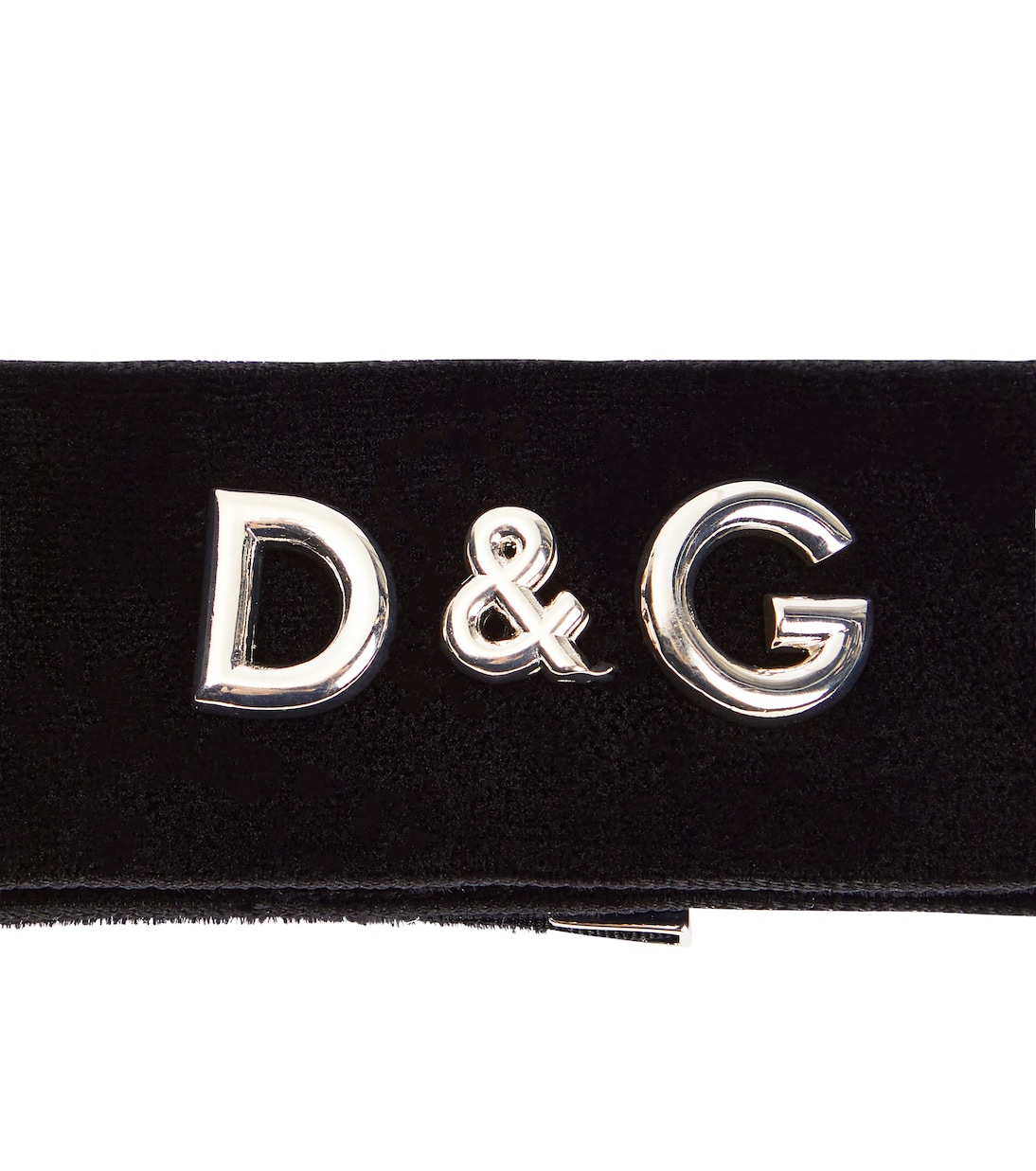 Collier en velours à logo | Dolce&Gabbana Kids