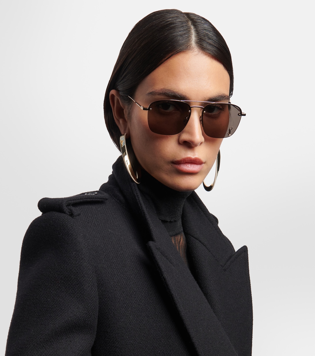 Occhiali da sole aviator Saint Laurent SL 309 M per uno stile giovane e alla moda