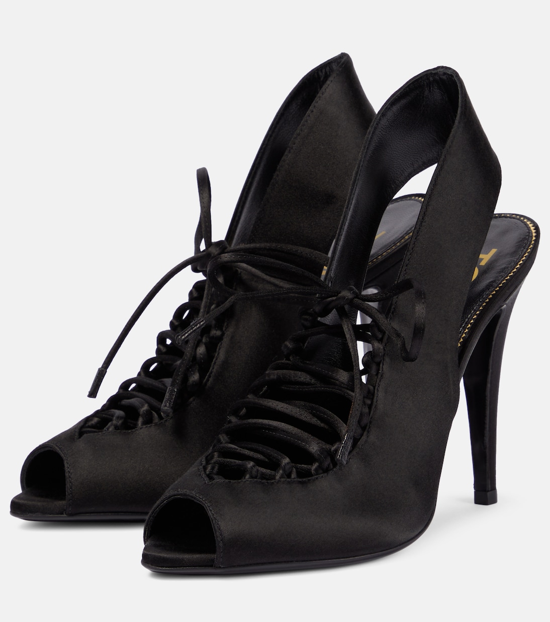 Sandalen Corset 105 aus Satin | Tom Ford