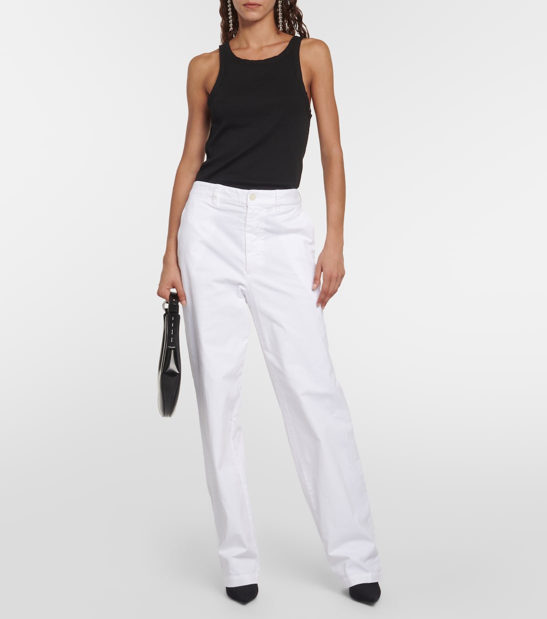 Pantaloni Eliot Boy in twill di cotone | Nili Lotan