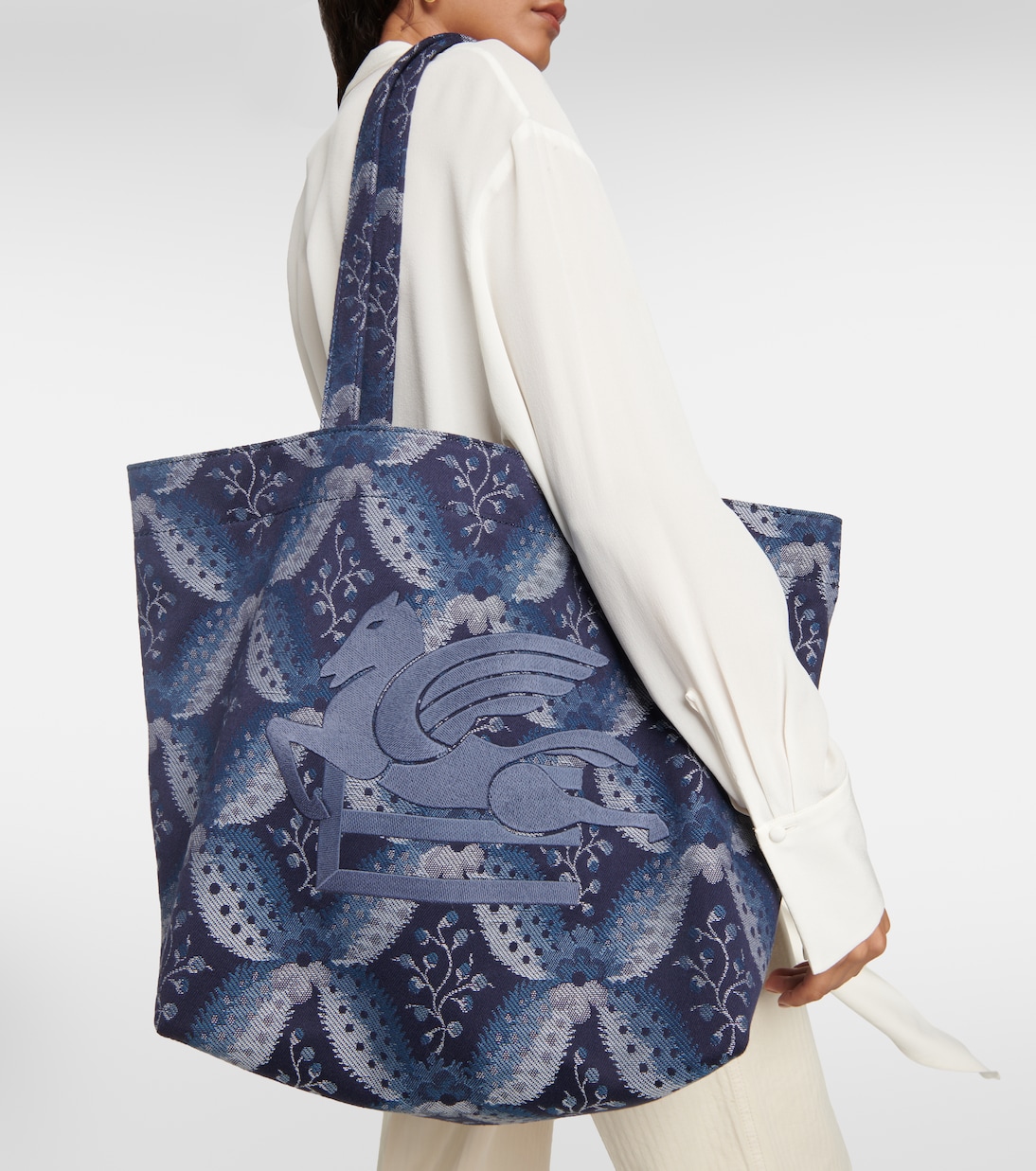 Shopper Soft Trotter Medium in jacquard | Etro
