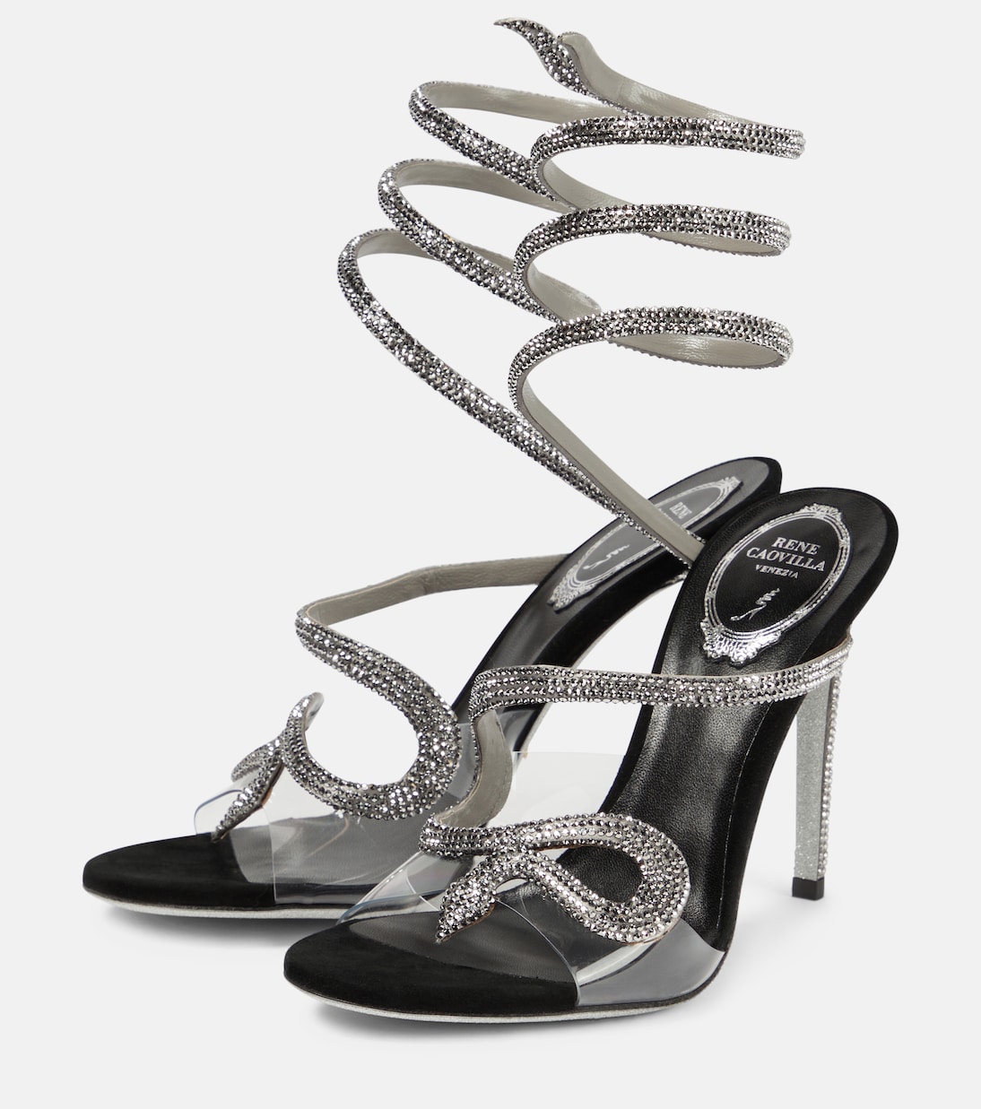 Verzierte Sandalen Snake 105 | Rene Caovilla