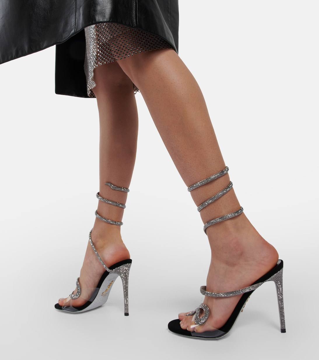 Verzierte Sandalen Snake 105 | Rene Caovilla