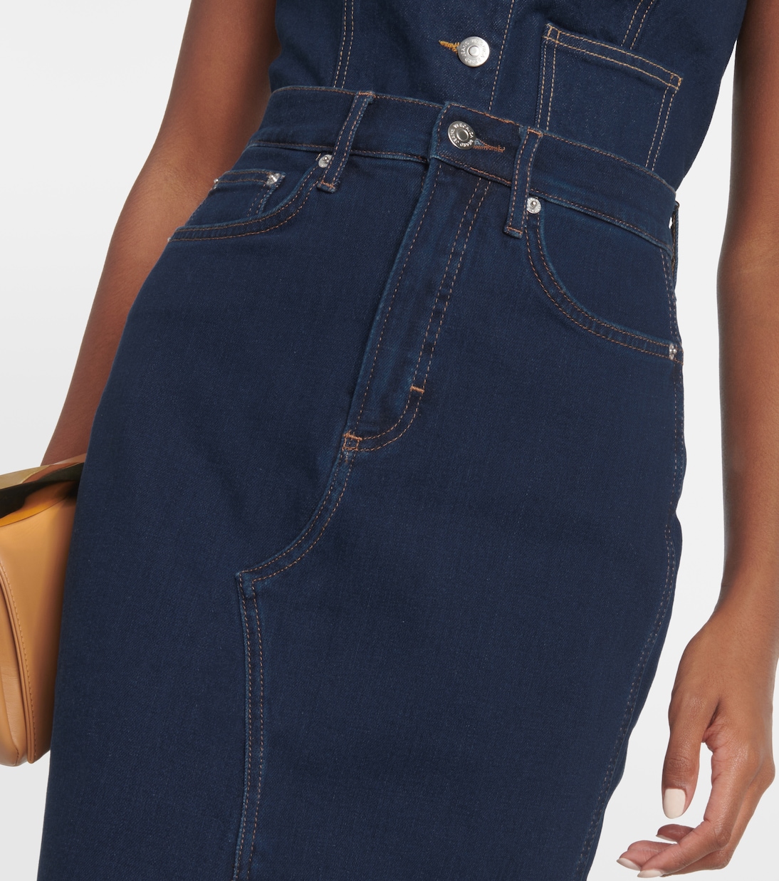 Gonna midi di jeans Breves | Veronica Beard