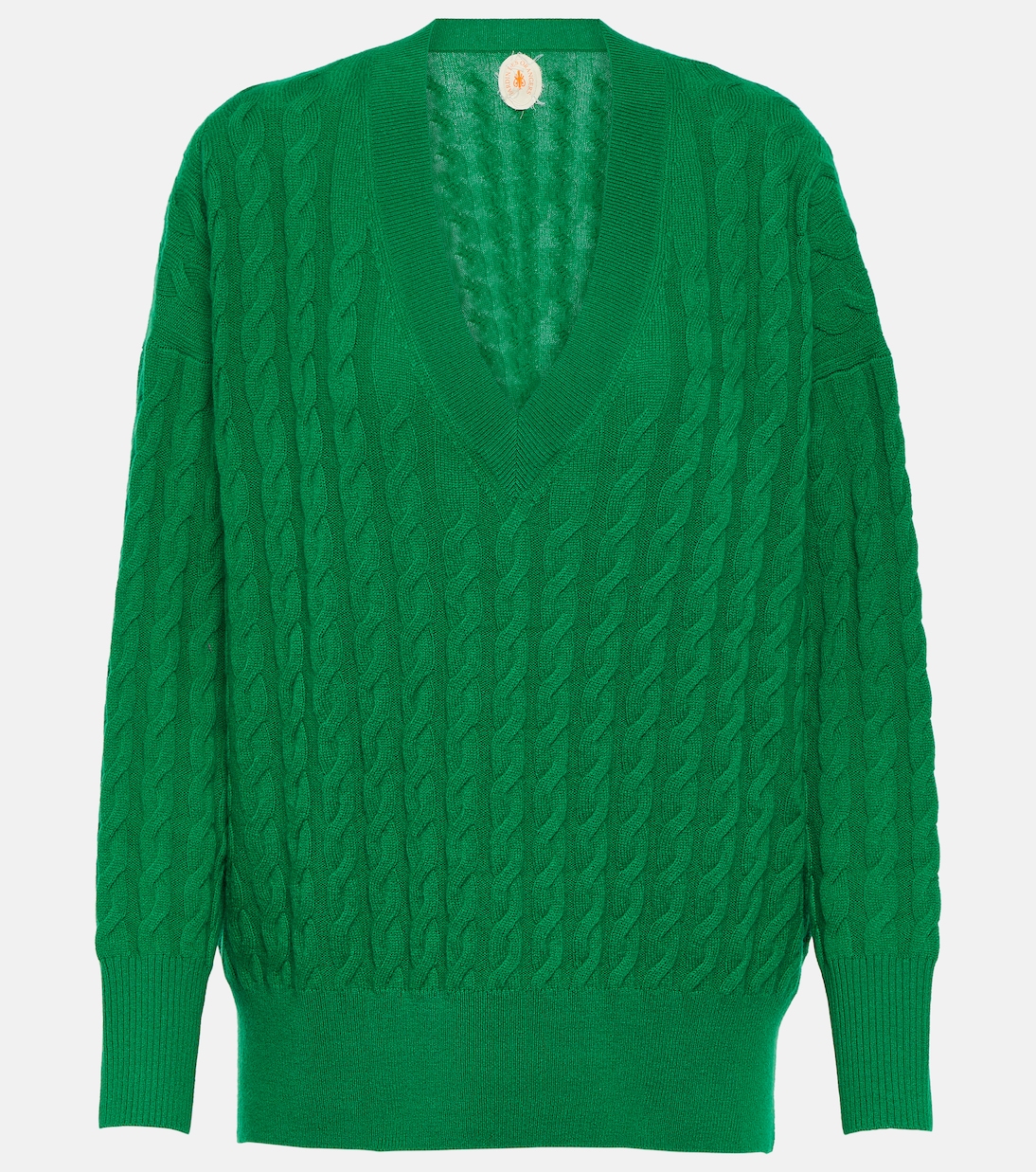 Jersey en punto trenzado de cachemir | Jardin des Orangers