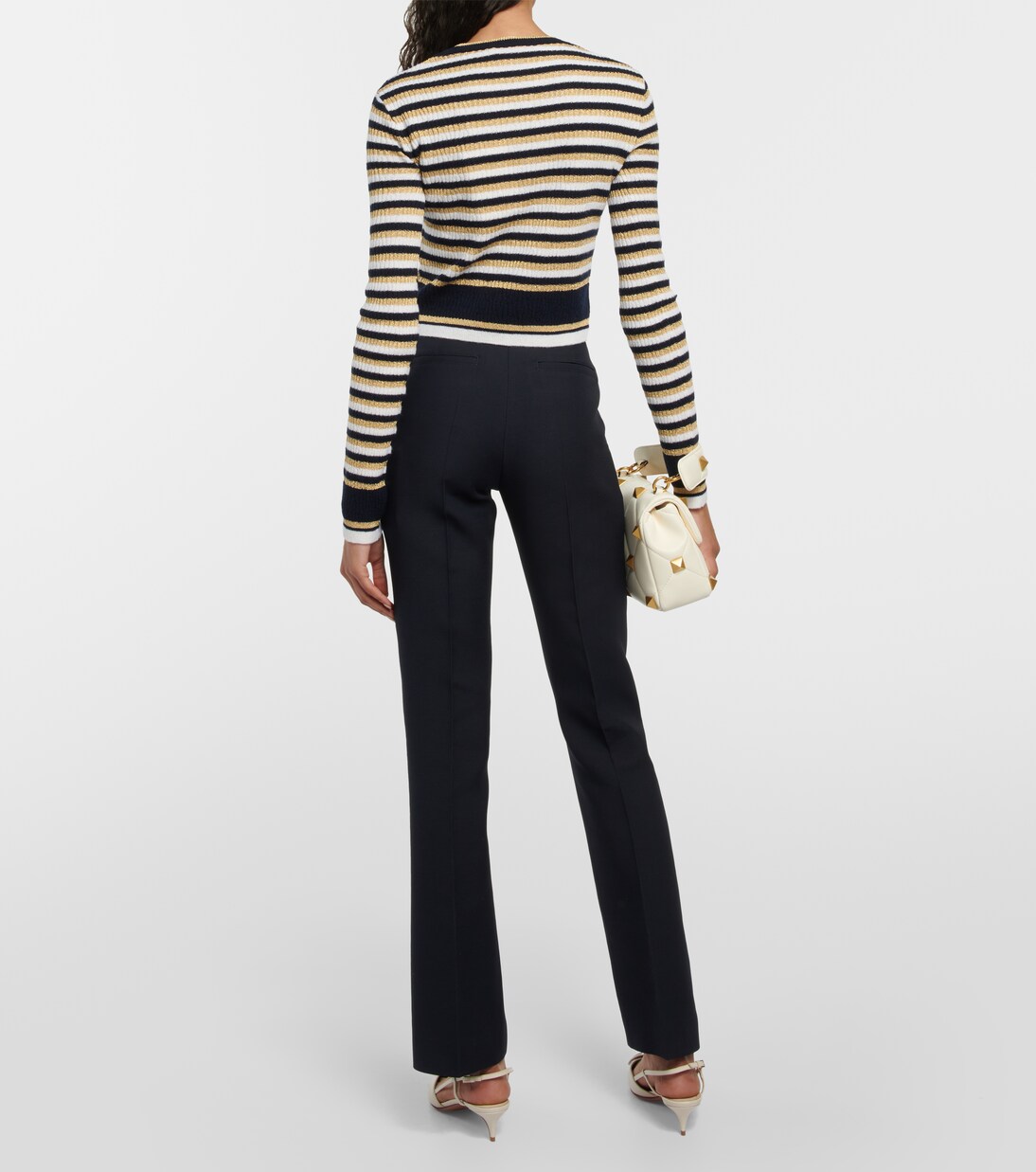 Pullover aus Wolle und Lurex® | Valentino