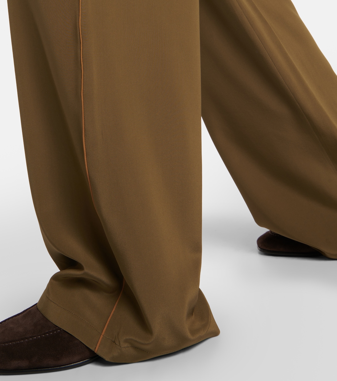 Pantalon ample Zigano en soie | Max Mara