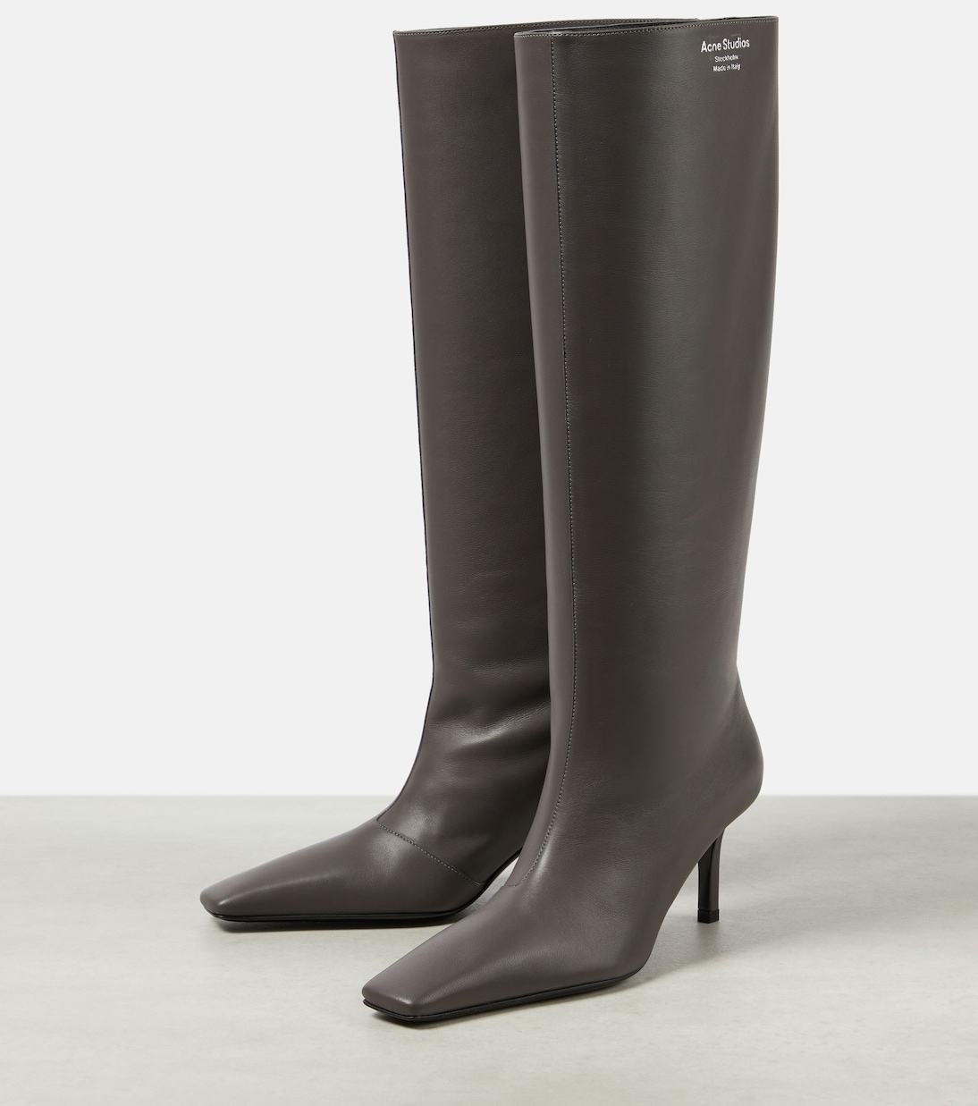 Botas altas de piel | Acne Studios
